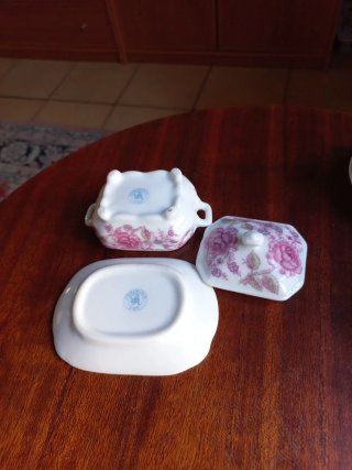 Lote 3 Mini Soperas Porcelana