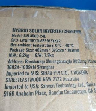 Inversor Solar Híbrido VEVOR 3500W