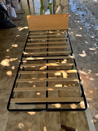 Base de Cama Plegable 90x185cm Sin colchon