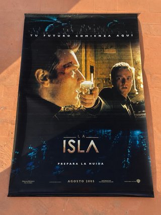 Lote 2 Banners Originales La Isla (120x180 cm)