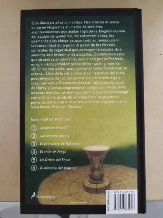 Harry Potter y el misterio del príncipe