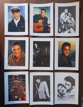 9 Postales Elvis Presley Nuevas