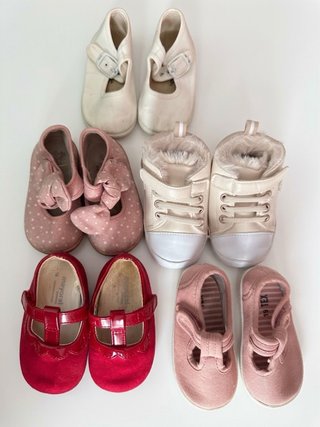 Lote Zapatos Niña talla 18,19,20