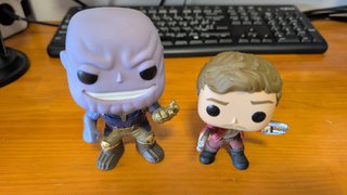 Funko Pop Thanos y Star-Lord