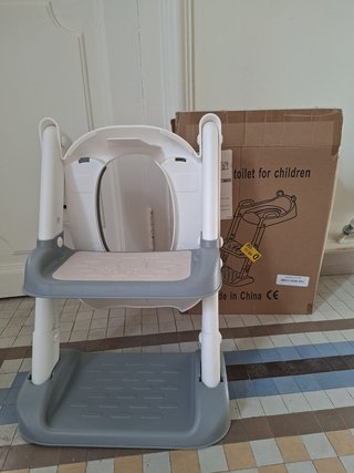 Asiento Adaptador WC Infantil con escalera