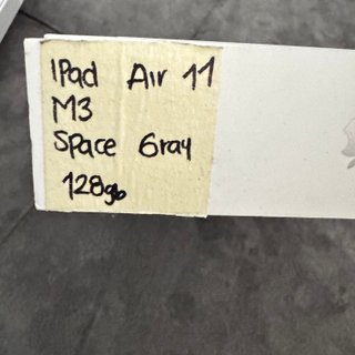 iPad Air 11 M3 Space Gray 128GB, funda y Pencilpro