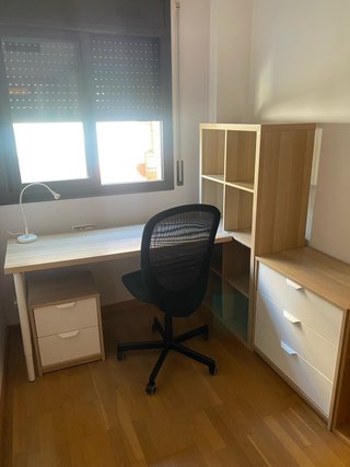 Silla de oficina FLINTAN IKEA color negro