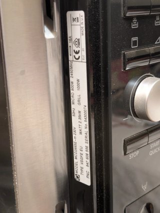 Microondas AEG MCD2665E