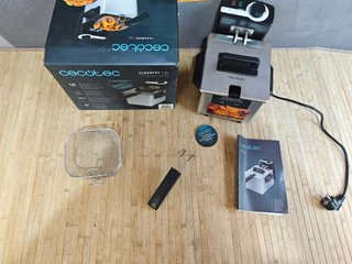 Cecotec Freidora Eléctrica con Aceite Cleanfry 1.5