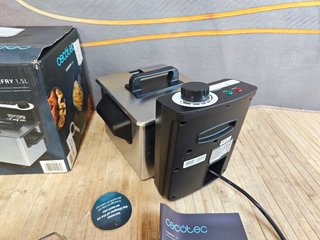 Cecotec Freidora Eléctrica con Aceite Cleanfry 1.5