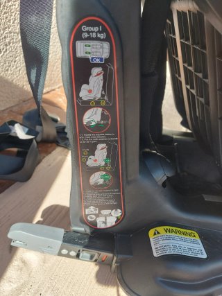 Silla de coche Thunder con Isofix