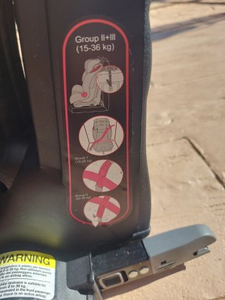 Silla de coche Thunder con Isofix