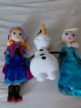 Muñecos Disney Frozen Anna Elsa Olaf