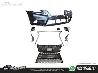 PARAGOLPES DELANTERO PARA LEXUS IS LOOK F SPORT CON PDC/SRA 2014--