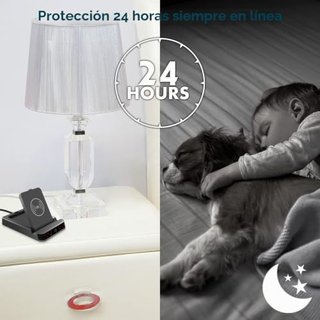 Cámara WiFi Oculta + Cargador Inalámbrico · Nueva