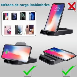 Cámara WiFi Oculta + Cargador Inalámbrico · Nueva