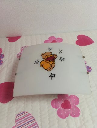 Lámpara de Techo Infantil con Osito