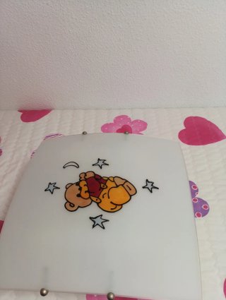 Lámpara de Techo Infantil con Osito