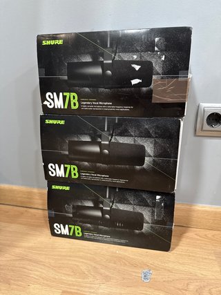 Micrófonos Shure SM7B