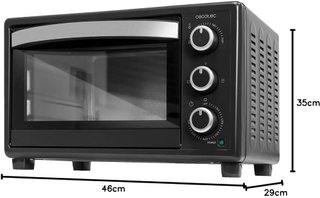 Cecotec Horno de sobremesa Bake&Toast 2300 Black,