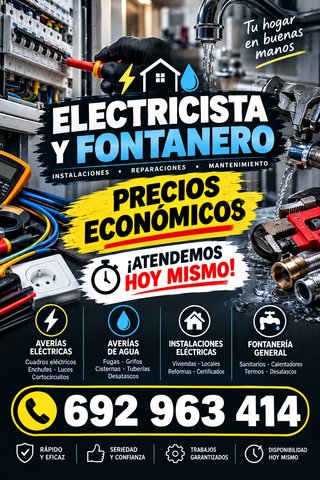 Electricista y Fontanero