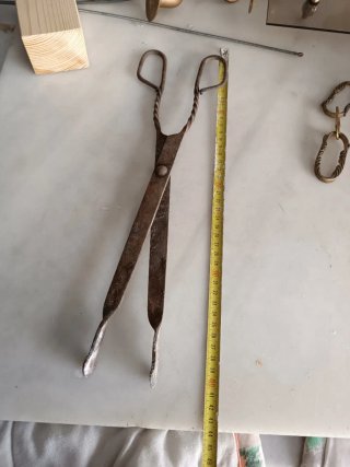 Pinzas de forja antiguas