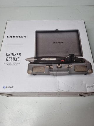 < Crosley Cruiser Deluxe Tocadiscos Maleta