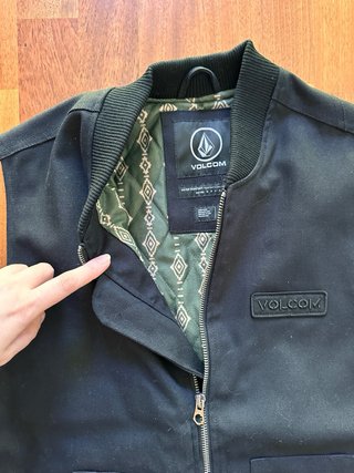 Chaleco Volcom Negro Hombre