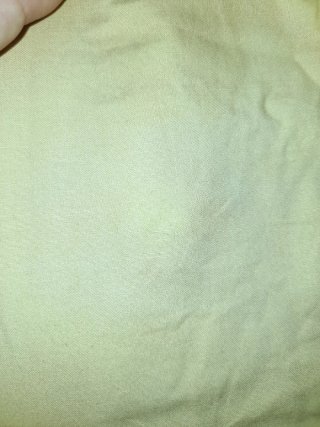 Pantalón corto mostaza