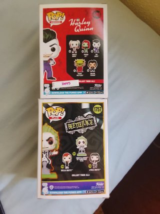 Funko Pop The Joker 496 y Beetlejuice 1757