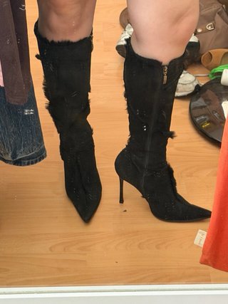 Botas Altas Cesare Paciotti Negras
