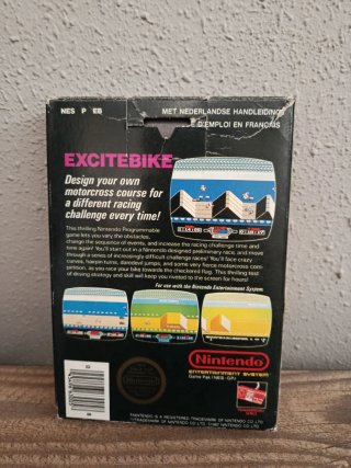 Juego Excitebike para Nintendo NES