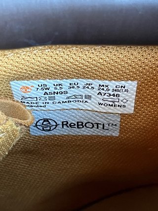 Botas Timberland Piel Beige Talla 38