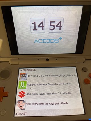 Nintendo 2DS XL Blanca y Naranja