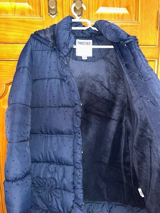 Abrigo Acolchado Azul Marino Freestyle
