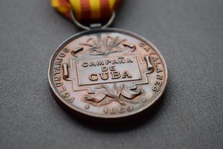Medalla Voluntarios Catalanes Cuba 1869