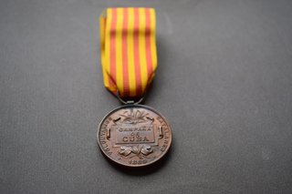 Medalla Voluntarios Catalanes Cuba 1869