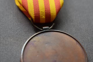 Medalla Voluntarios Catalanes Cuba 1869