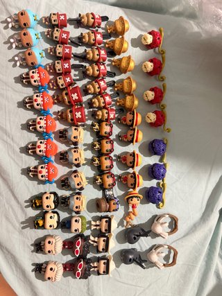 Lote de Figuras One Piece Kinder
