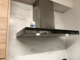 Campana extractora de cocina moderna