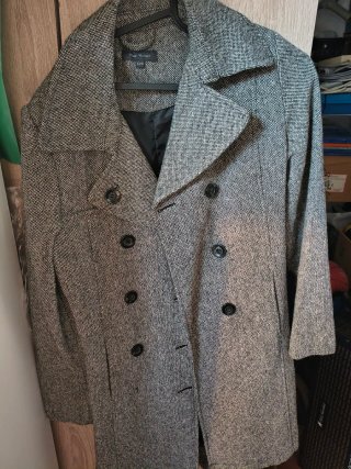 Abrigo Kiabi Woman Gris Talla XS