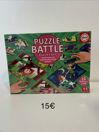 Puzzle de Educa 16 puzzles de 9 piezas cada uno