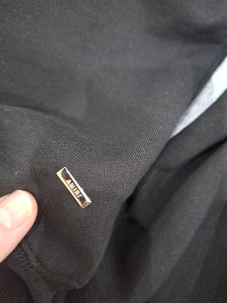 AMIRI Sudadera Negra con Diseño Estatua Libertad