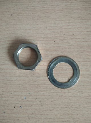 Tuerca y arandela variador Derbi Variant