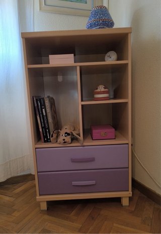 Mueble infantil/juvenil con cajones