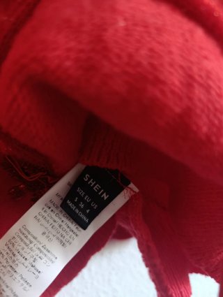 Jersey Rojo con Lazos