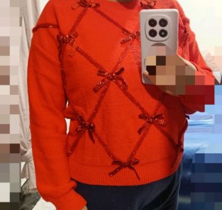 Jersey Rojo con Lazos