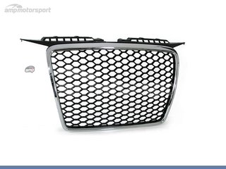 PARRILLA DELANTERA CON PANEL DE ABEJA PARA AUDI A3 8P 2005-2008