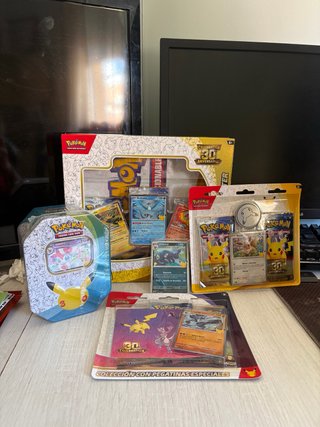 Lote Pokémon 30 Aniversario