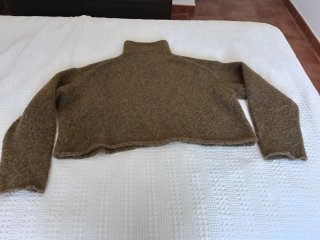 Jersey Zara Lana Cuello Alto Talla L